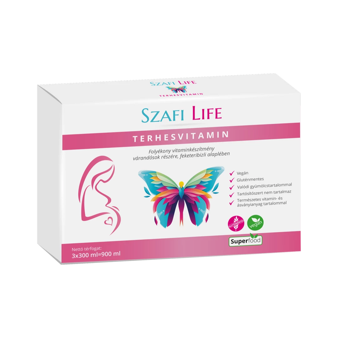 Safi Life Terhesvitamin 3x300ml (gluten free)