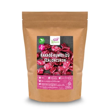 Safi Reform Kakaovo-rumová príchuť salónneho cukru 250g (bez lepku)