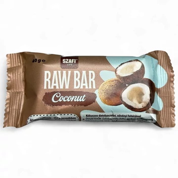 Szafi Life proteines raw bar - coconut 40g (gluténmentes)