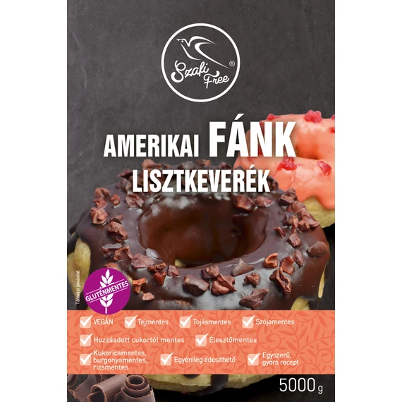 Safi Free American Donut Flour Mix (bez lepku, bez mlieka, bez vajec, bez kvasníc) 5000 g