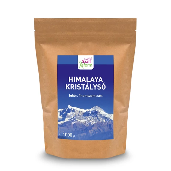 Safi Reform Himalájska kryštálová soľ, biela, jemnozrnná 1000 g (bez lepku)
