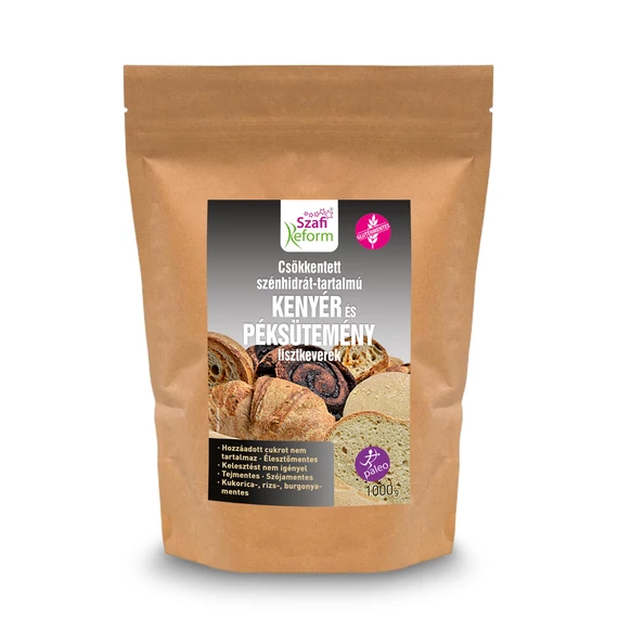 Safi Reform zmes múky na chlieb a pečivo so zníženým obsahom chleba (bez lepku) 1000g