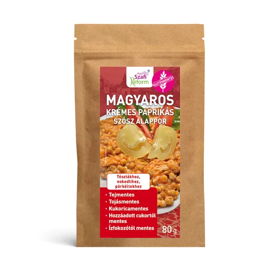 Safi Reform Maďarská krémová omáčka s paprikou (bez lepku, bez mlieka, vegánska) 80g