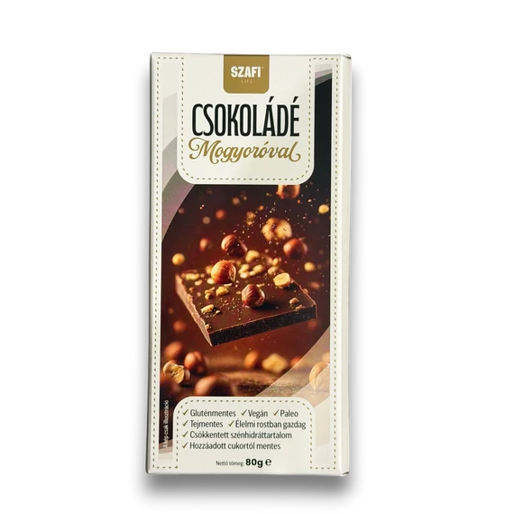 Safi Life Čokoláda s lieskovými orieškami 80g (bez lepku)