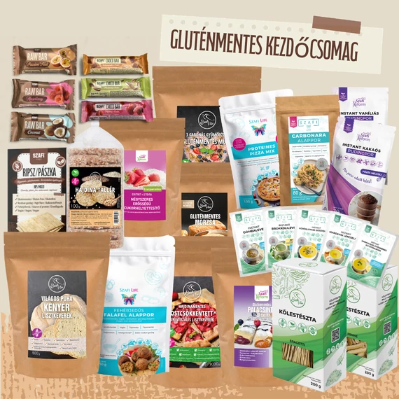 Bezlepkový štartovací balíček + zbierka receptov