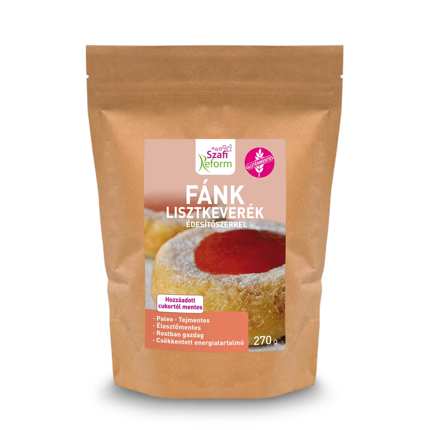 Safi Reform Donut múka so sladidlom (bez lepku) 270 g