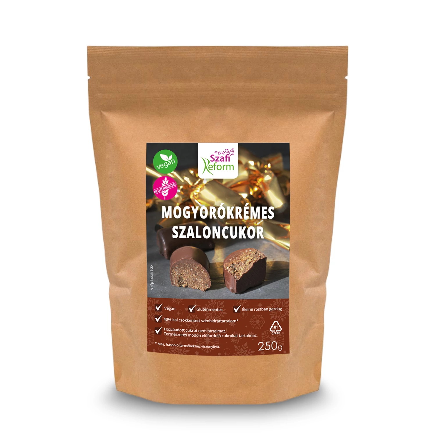 Šafi reformný lieskovo-orieškový krém Saloon Sugar 250g (bezlepkový)