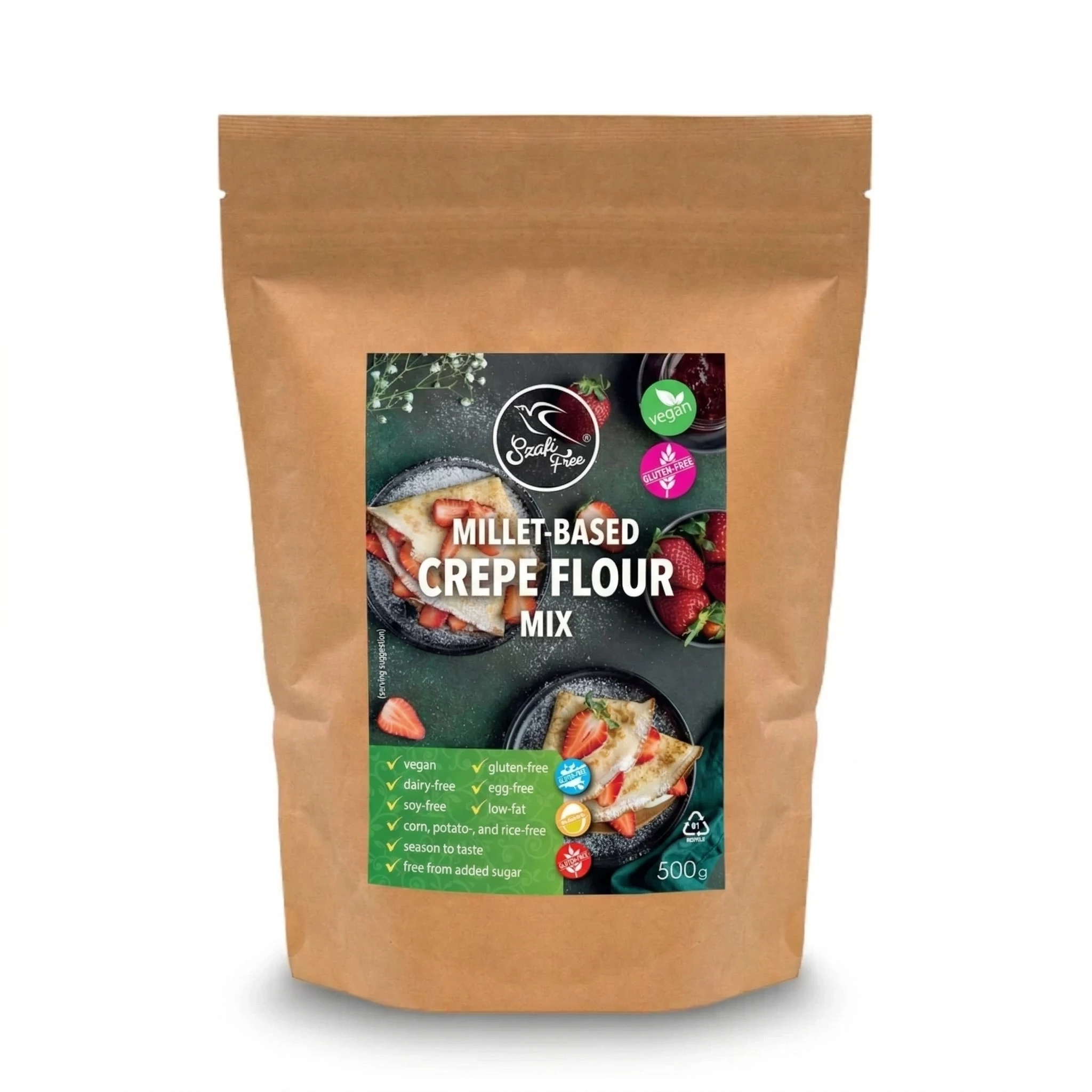 Safi Free zmes múky na palacinky z prosa (bez lepku) 500g